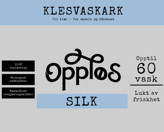 Klesvaskark SILK - Friskhet-duft